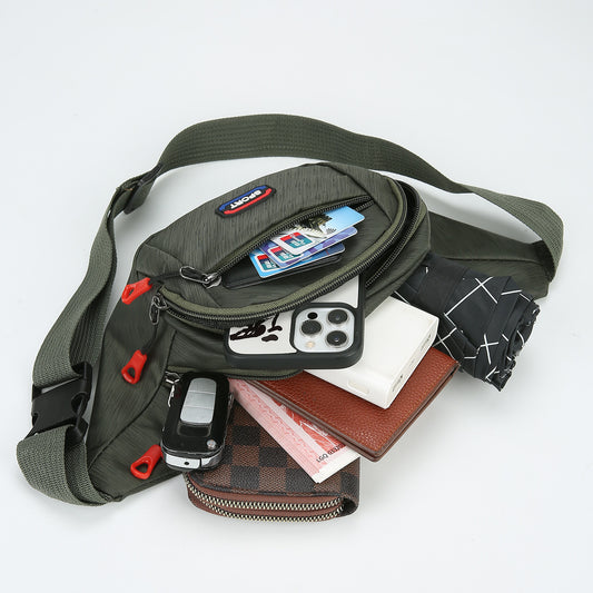 Men's Portable For Collecting Money Lightweight Slanted Men's Waist Packs