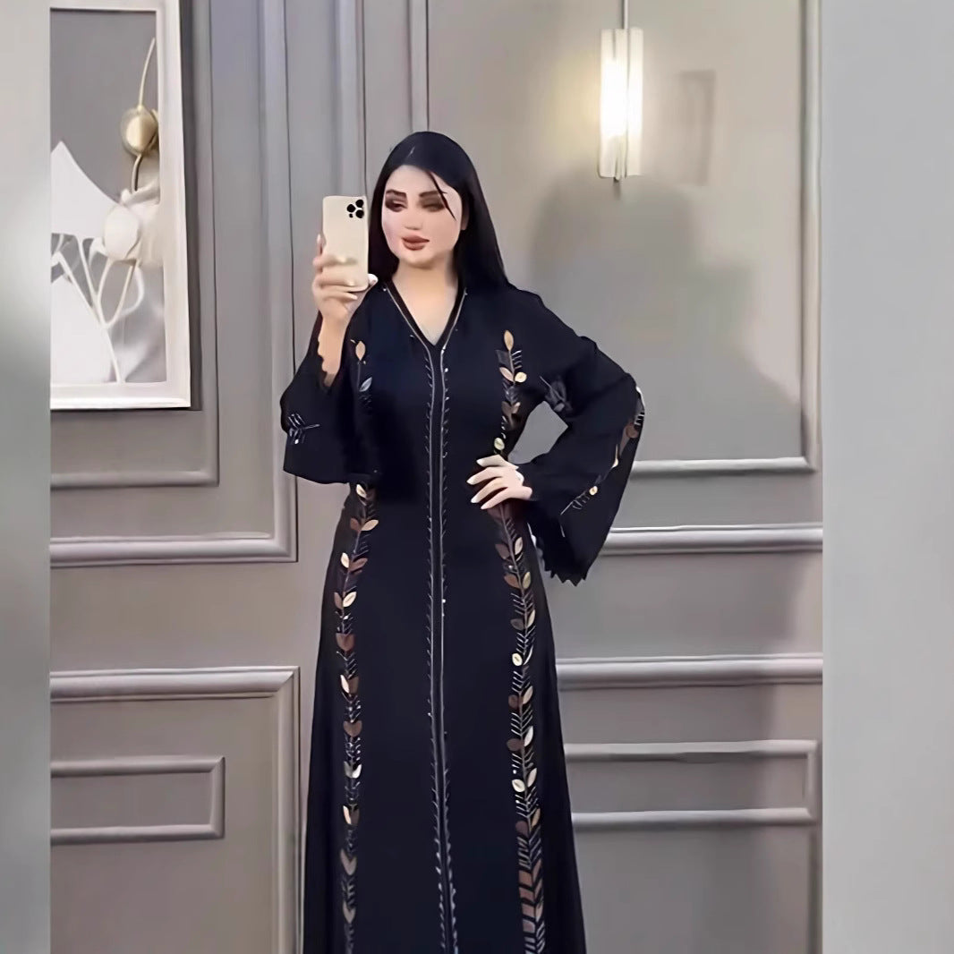 Women's Casual Dress Robe Long Female Dresses