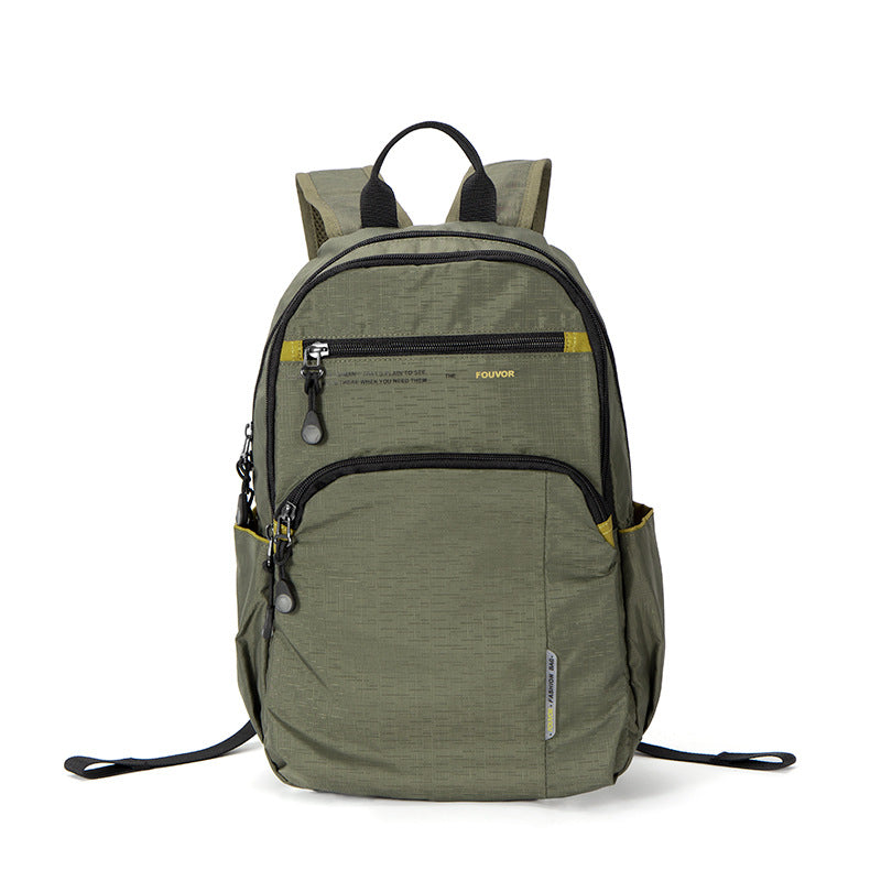 Women's & Men's & Portable Oxford Cloth Leisure Primary Backpacks