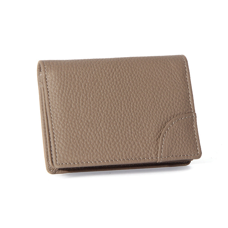 Light-weight Thin Simple Large Capacity Certificate Card Holder