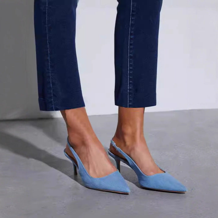 Fashion Retro Slim Stretch Female Lady Jeans
