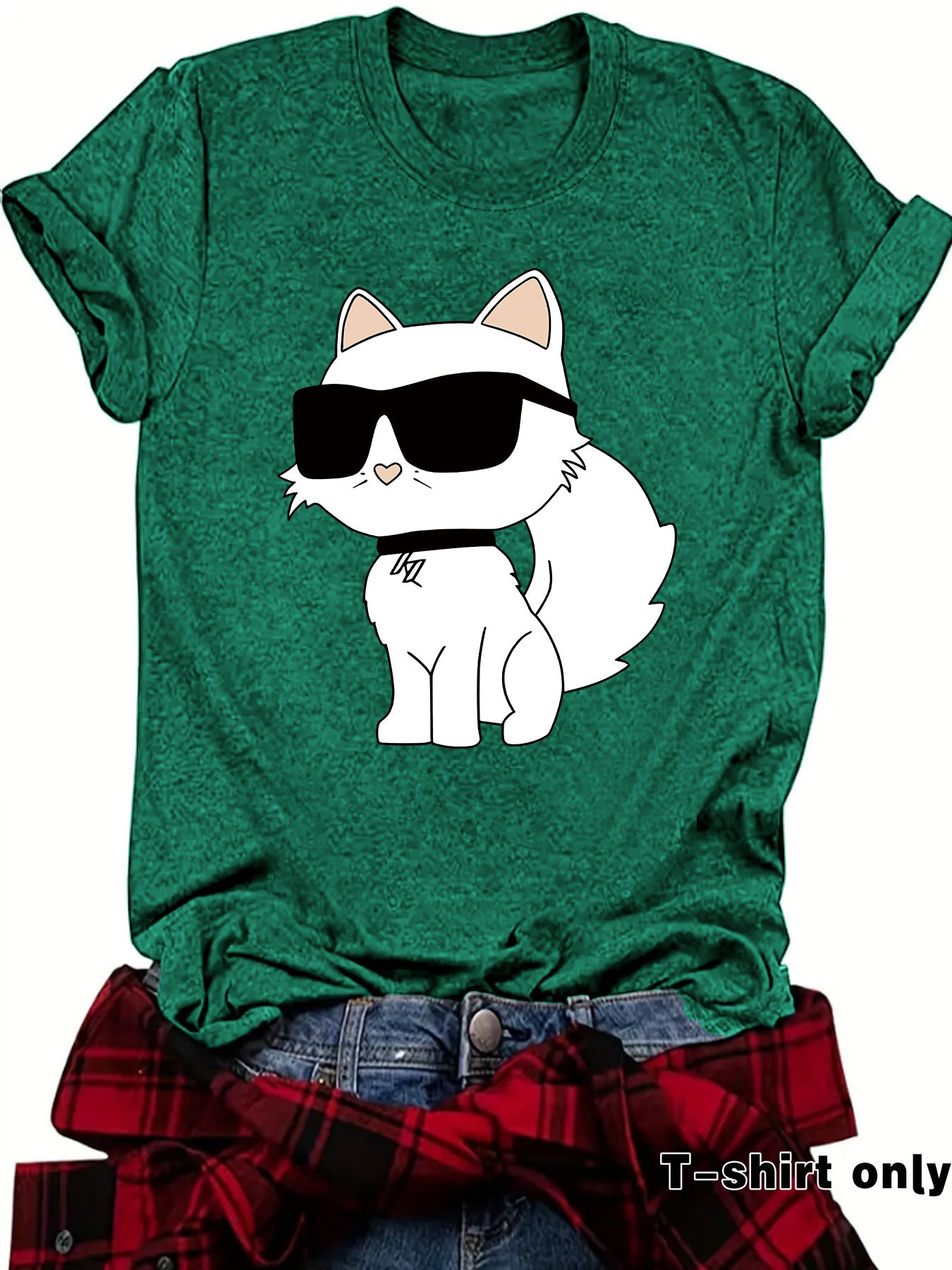 Fashion Sleeve Female White Sunglasses Cat Shorts