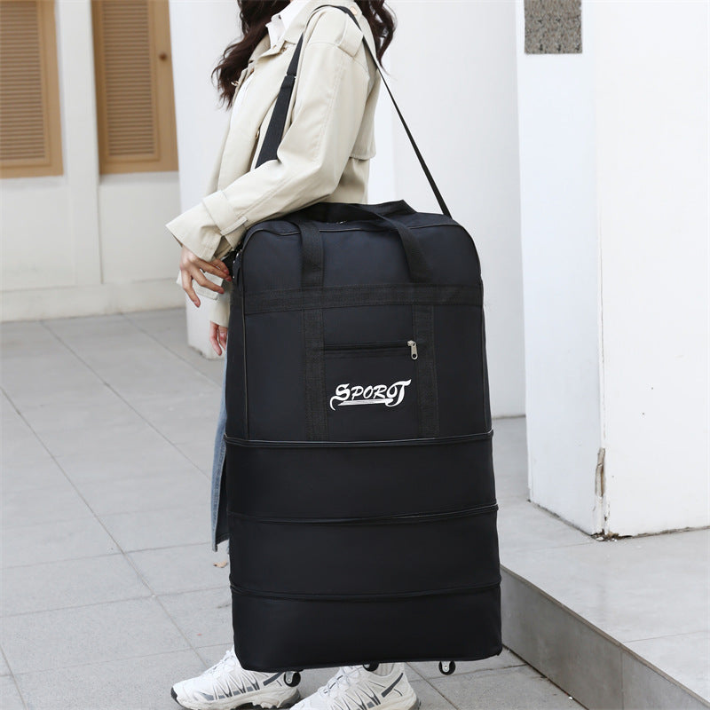 Folding Air Consignment Extended Boarding Oxford Bags