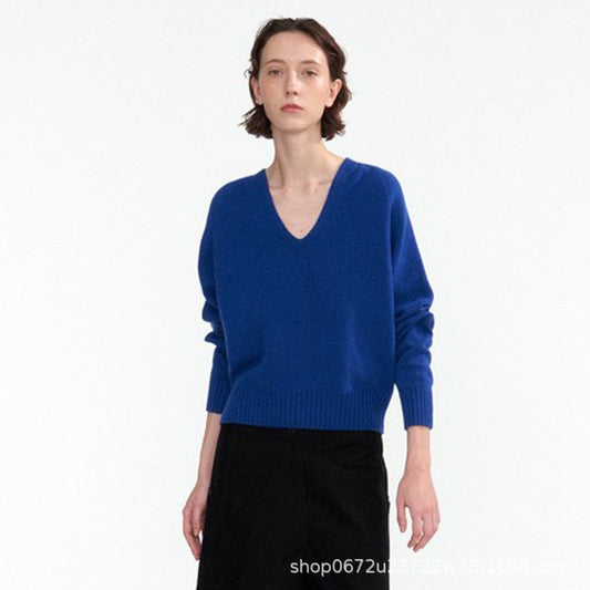 Women's Fashion Wool Korean Casual Loose Sweaters