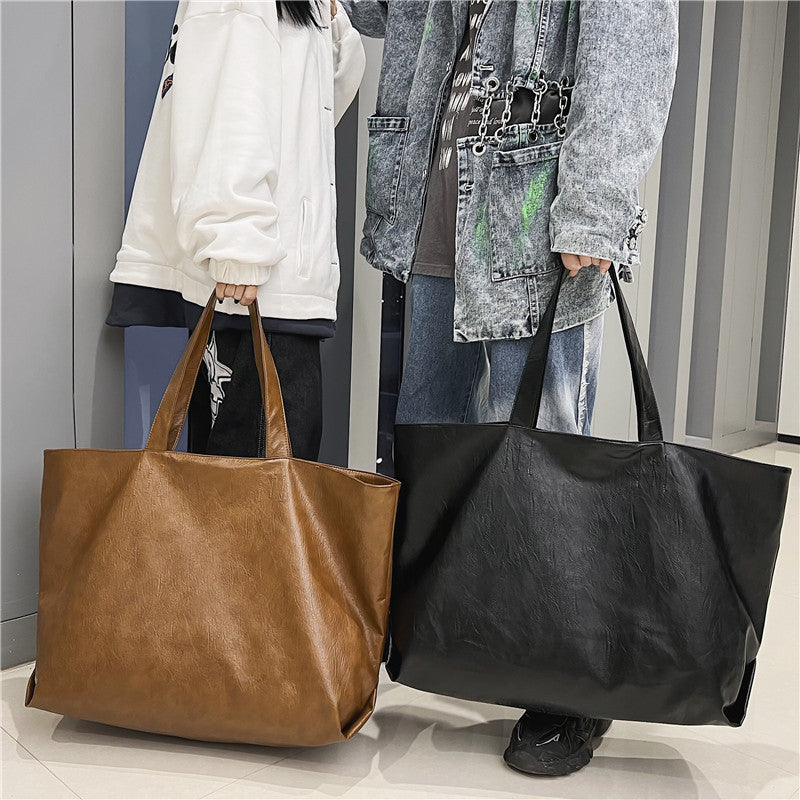 Women's Retro Korean Style Large Capacity Totes Bags