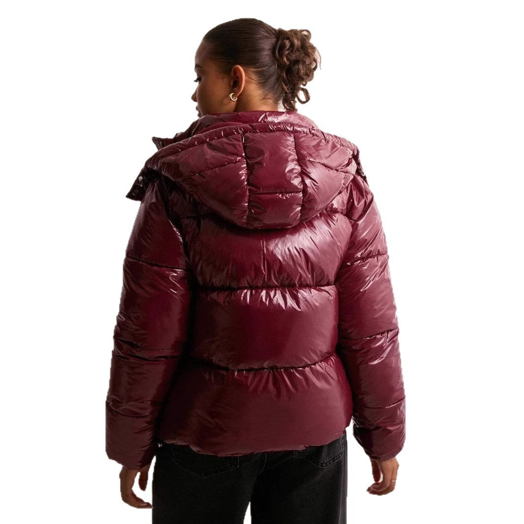 Women's Casual Hooded Cotton Zipper Russian Cold Clothing
