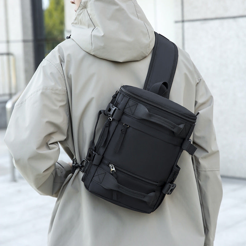 Men's Fashion Computer Large Capacity Junior High Backpacks