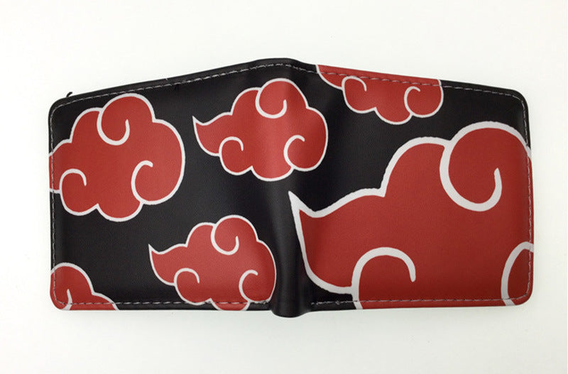 Ninja Red Cloud Four Generation Short Ladies Wallets