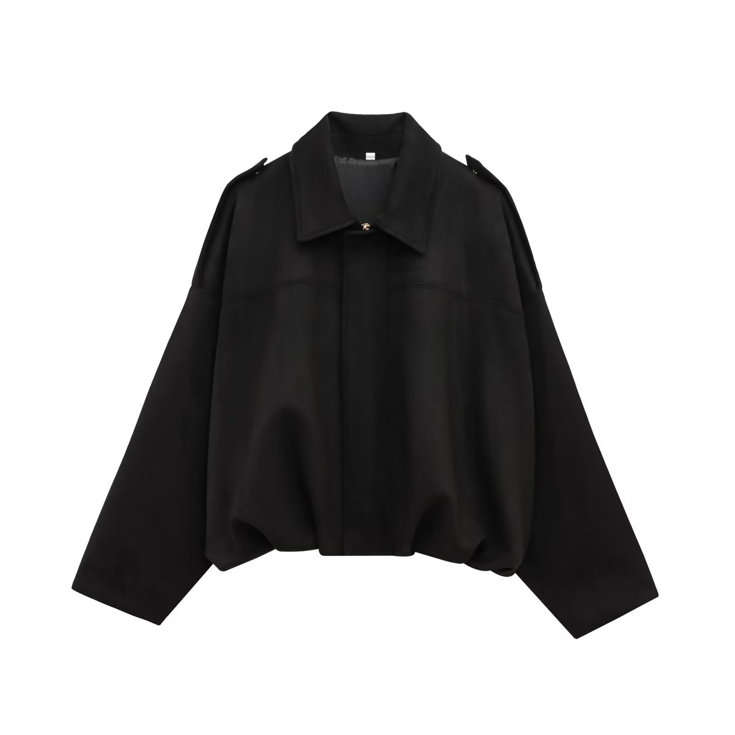 Women's Autumn Suede Texture Effect Pilot Clothing