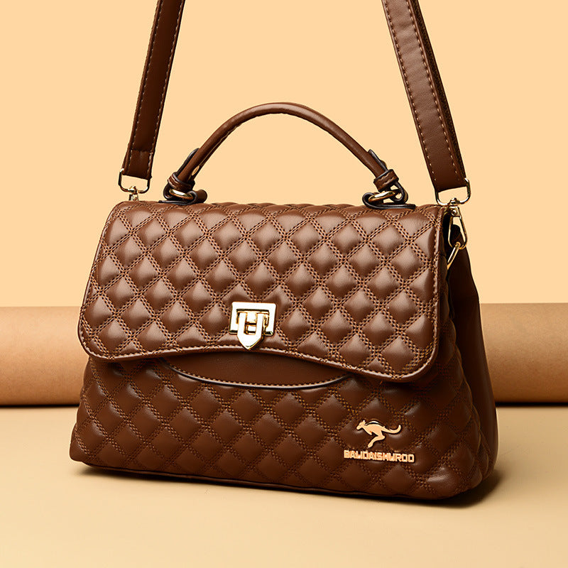 Glamorous Attractive Fashion Diamond Underarm Winter Crossbody Bags