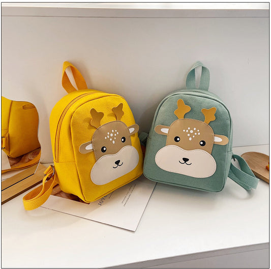 Unique Popular Cartoon Boys Cute Deer Kindergarten School Bags