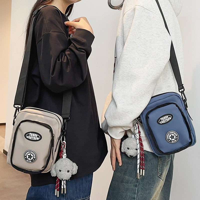 Men's Charming Trendy Schoolgirl Cool Mobile Men's Messenger Bags