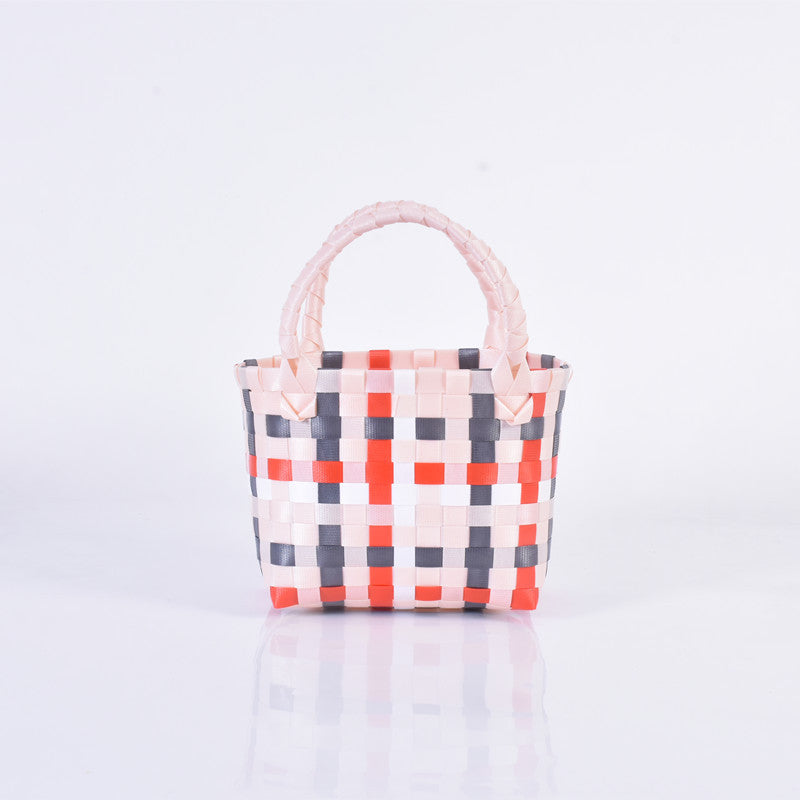 Women's Fried Street Woven Hand Gift Basket Handbags