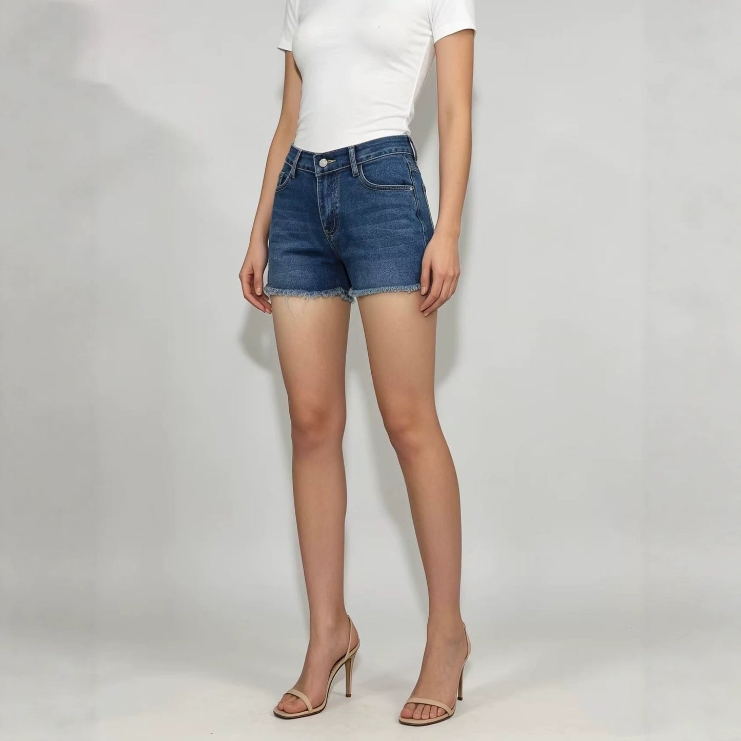 Women's Tassel Casual Blue Trendy Denim Jeans