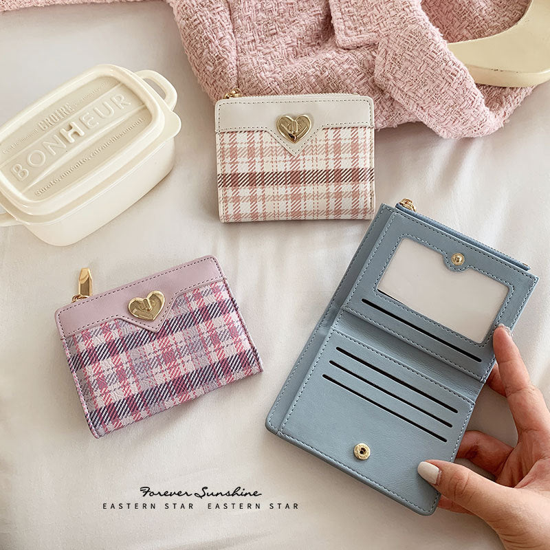 Women's Capacity Short Trade Folding Zipper Korean Ladies Wallets