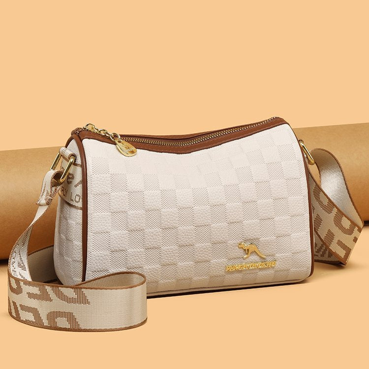 Women's High-grade Underarm Embossed Fashionable Pillow Bags