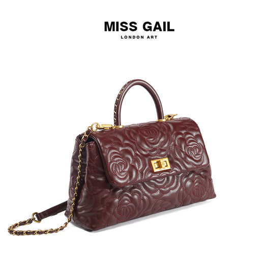 Slouchy Classy Camellia Stylish Elegant Chain Bags