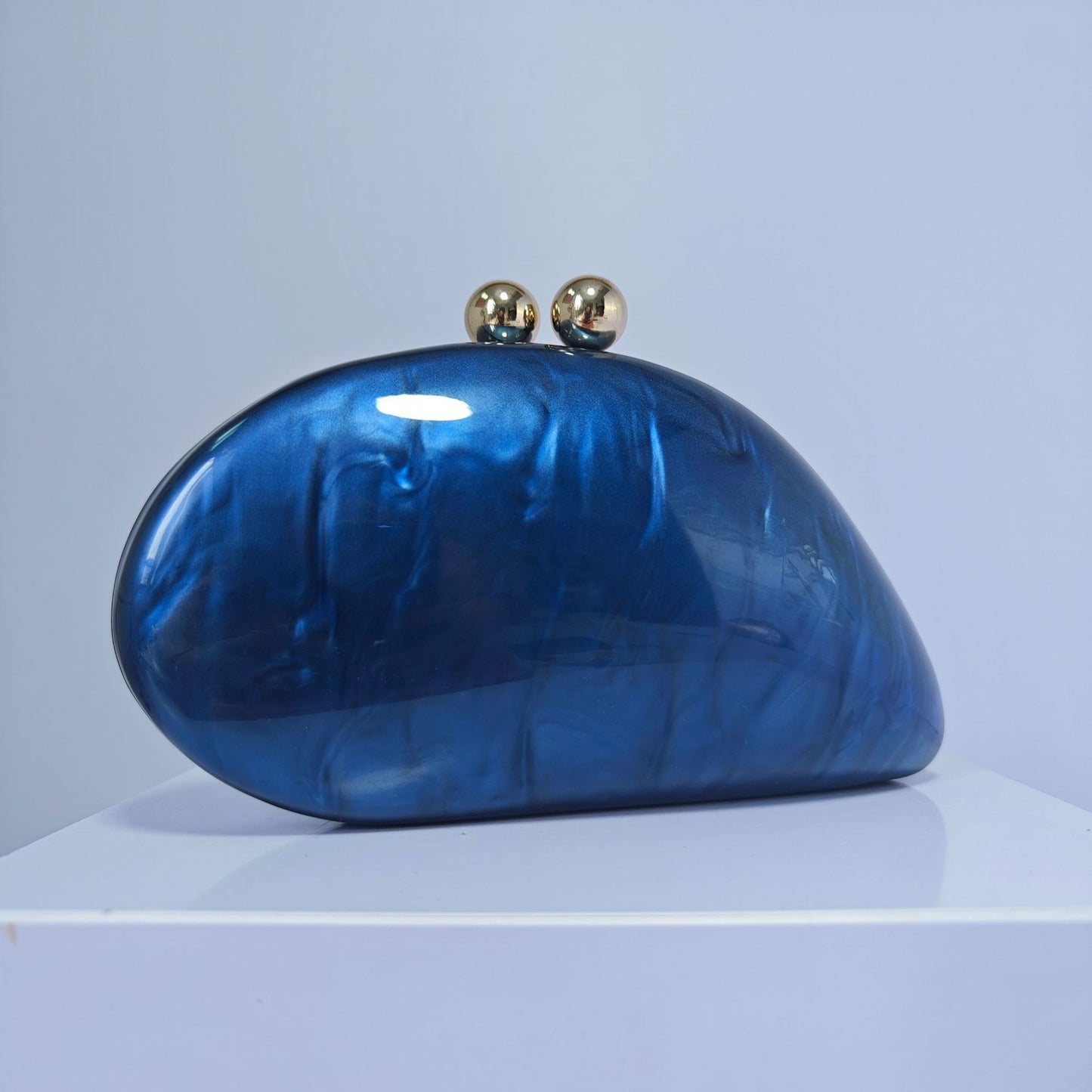 Women's Press Acrylic Wedding Banquet Clutch Chain Bags