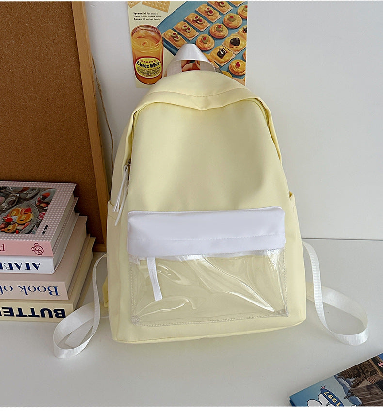 Simple Early High College Large Capacity Middle School Students' Schoolbags