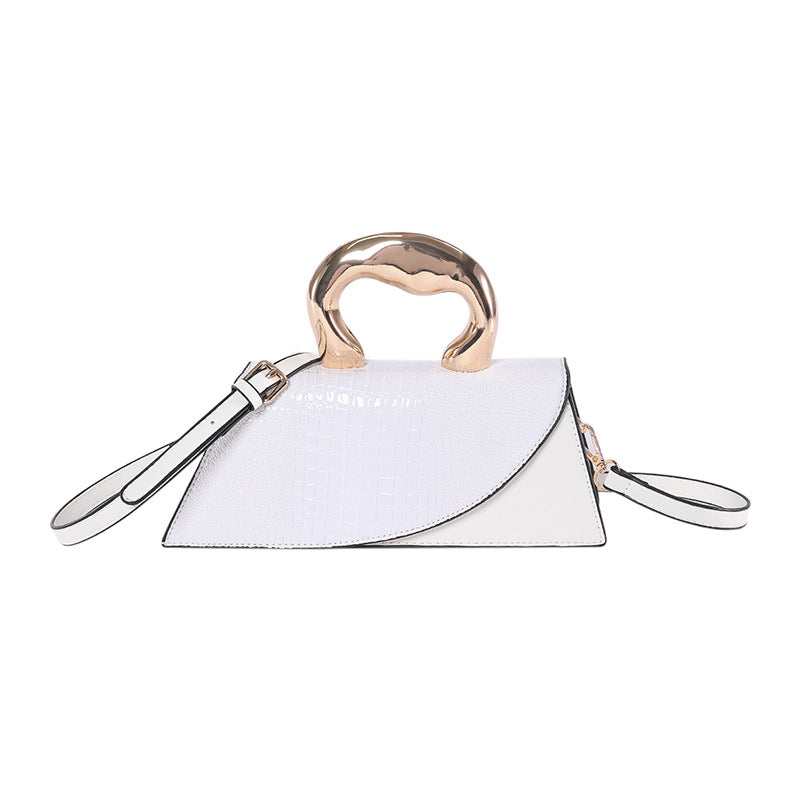 Women's Crocodile Pattern Summer High-grade Design Unique Handbags