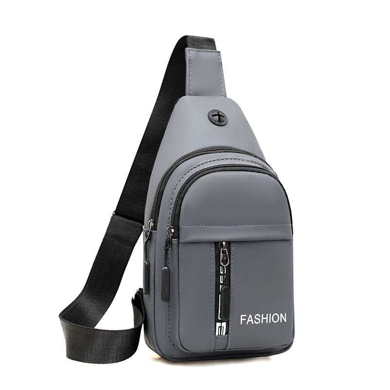 Men's Graceful Waterproof Portable For Derm Men's Chest Bags