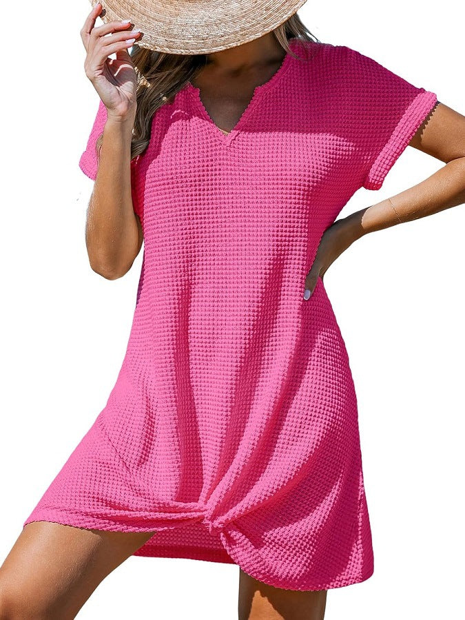 Classy Cool Innovative Women's Beach Knot Blouses