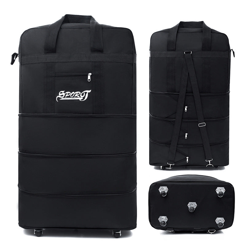 Folding Air Consignment Extended Boarding Oxford Bags