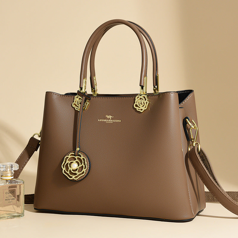 Women's Large Capacity Commuter Style Soft Fabric Handbags