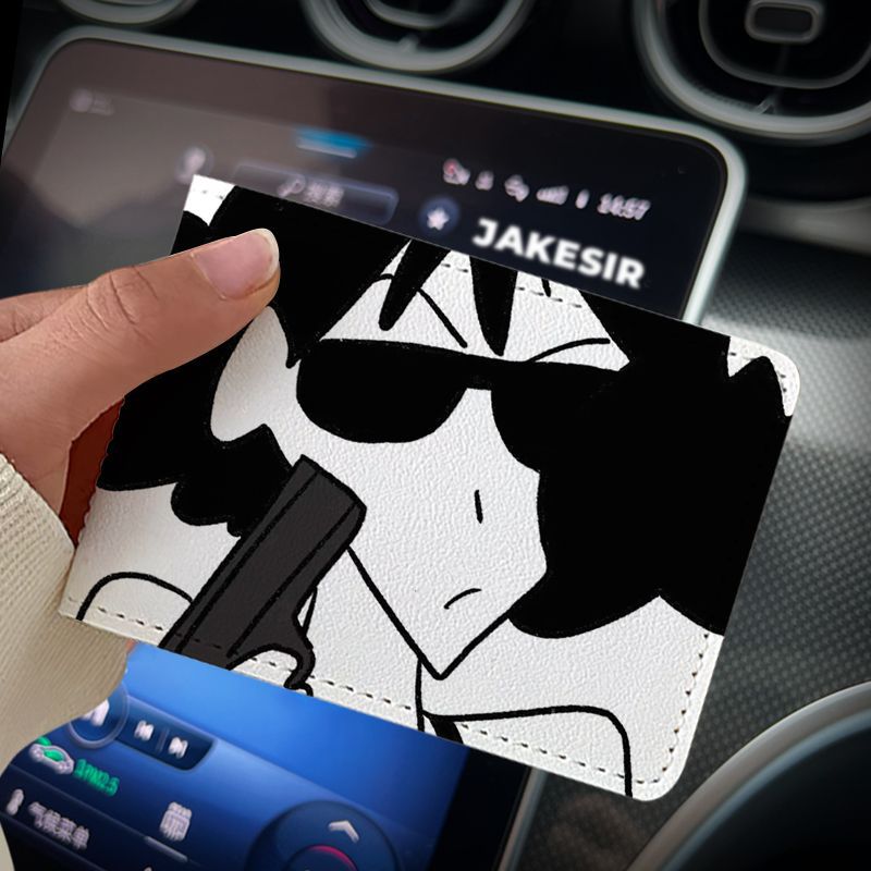 Cute License Protective Cover Driving Motor Card Holder