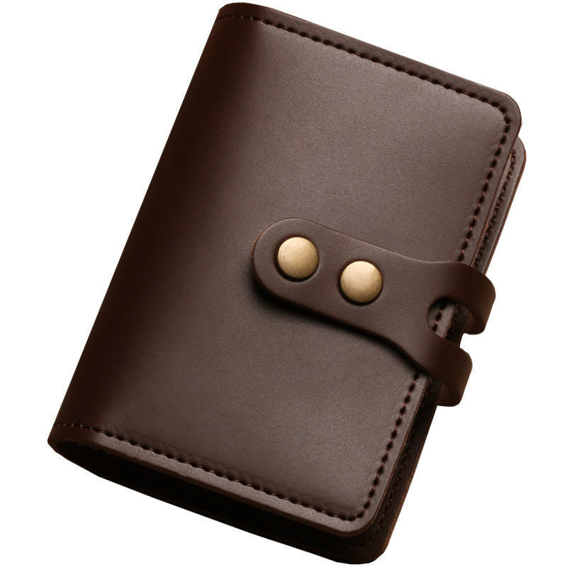 Men's Capacity Multiple Slots Credit Cover Driving Card Holder