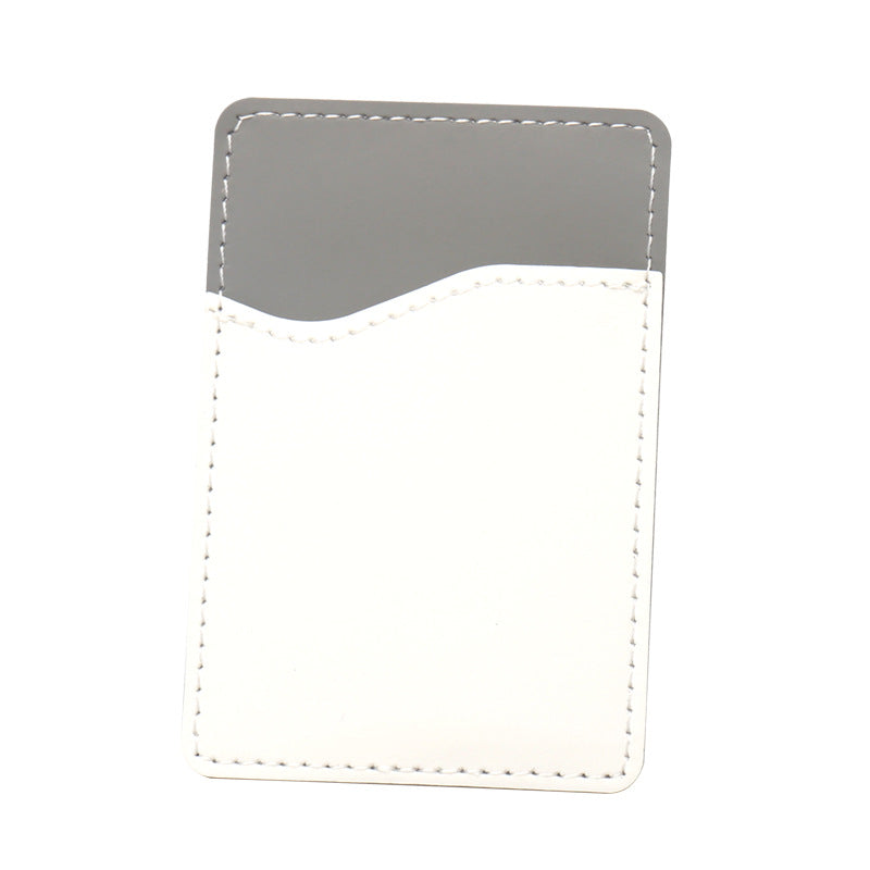 White Blank Mobile Back Sticker Cover Card Holder