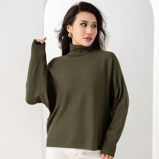 Women's Pullover Source Batwing Sleeve Fashion Casual Loose Sweaters
