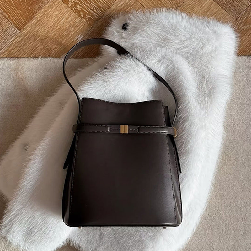 One Genuine Leather Light Luxury High-grade Bags