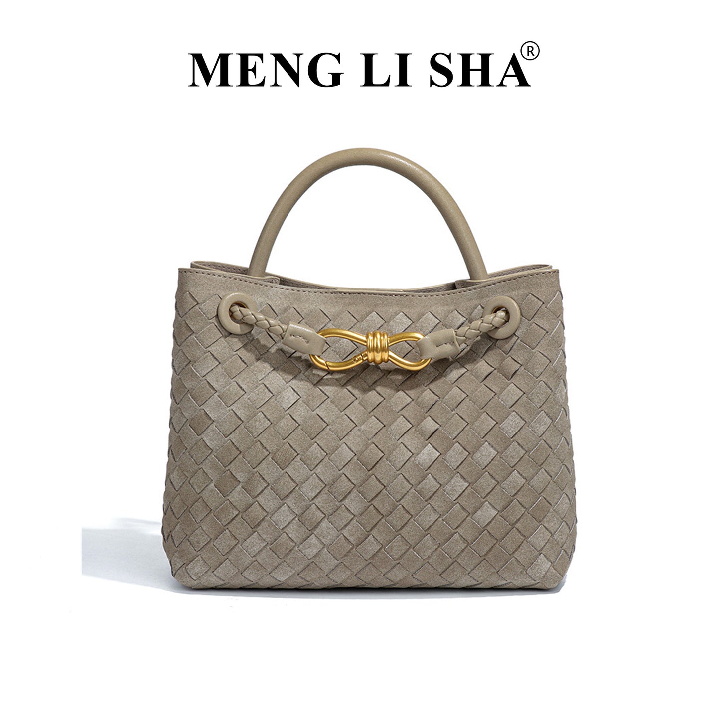 Cool Stylish Frosted High-grade Hand-woven Fashion Bags