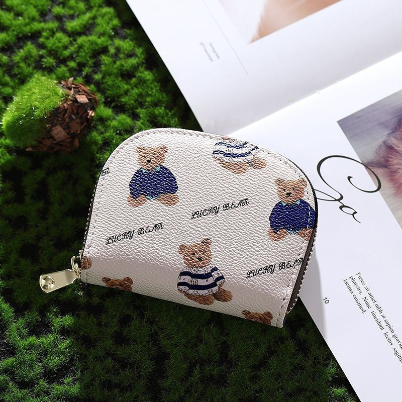 Women's Large Capacity Exquisite Cute Cartoon Card Holder