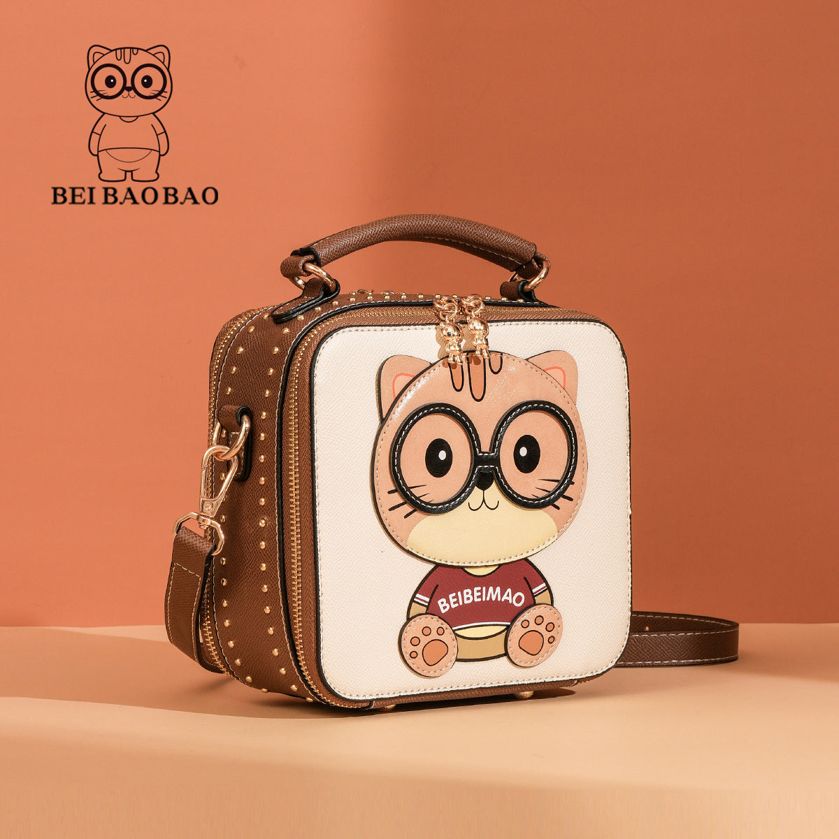 Source Simplicity Fashion Cuteness Box Portable Crossbody Bags