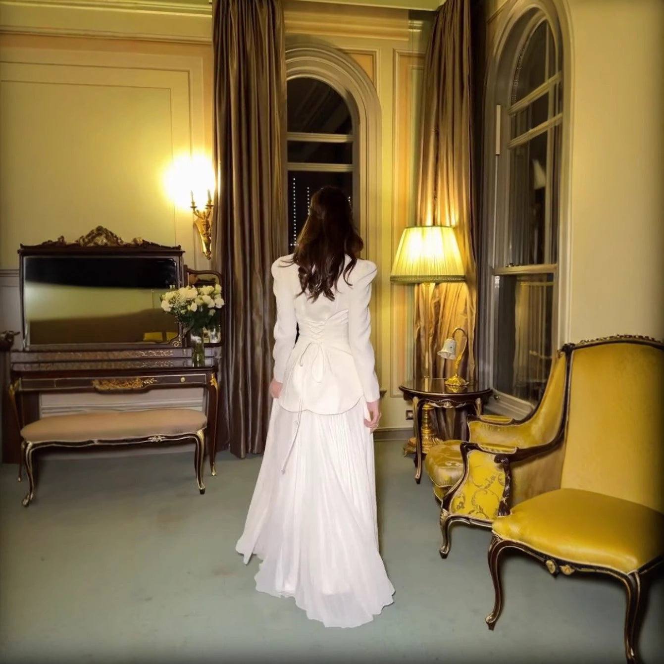 Women's Cool Sexy Rhinestone Pleated Dress Dresses