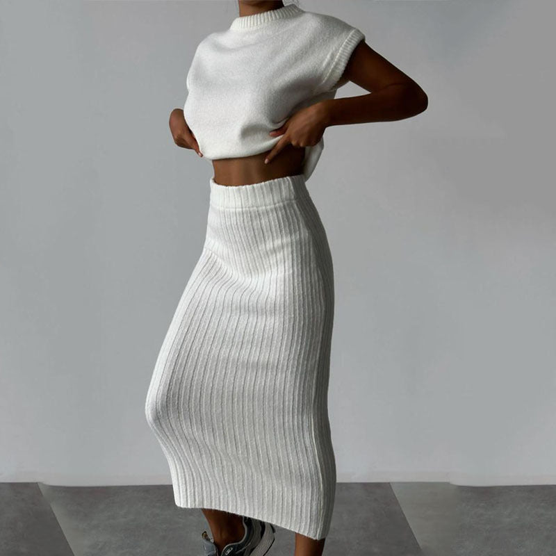 Women's Sleeveless Slim Fit Long Dress Fashion Suits