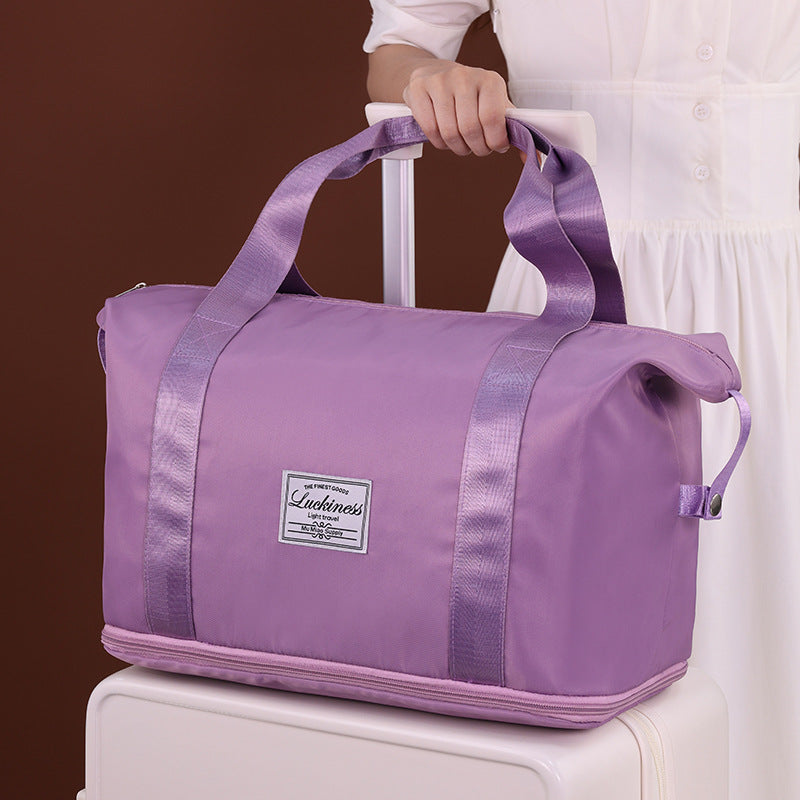 Large Capacity Portable Strap Waterproof Coverable Travel Bags