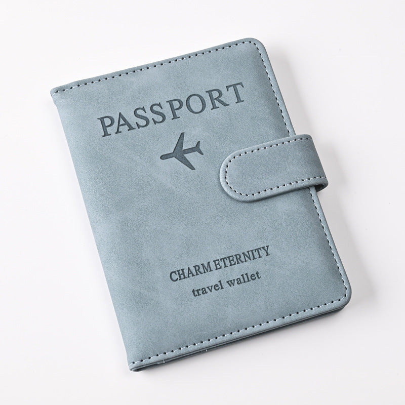 Aircraft Magnetic Passport Tag Suit Sleeve Card Holder