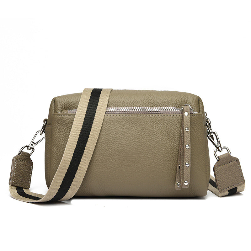 Beautiful Women's Trendy Layer Cowhide Soft Bags