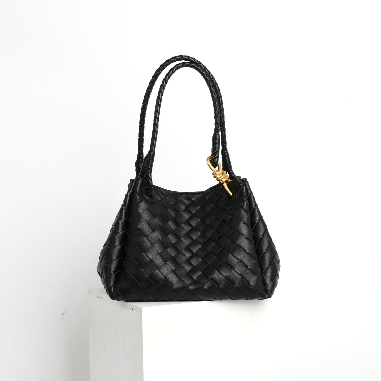 Cord Fastener Genuine Leather Woven Parachute Bags