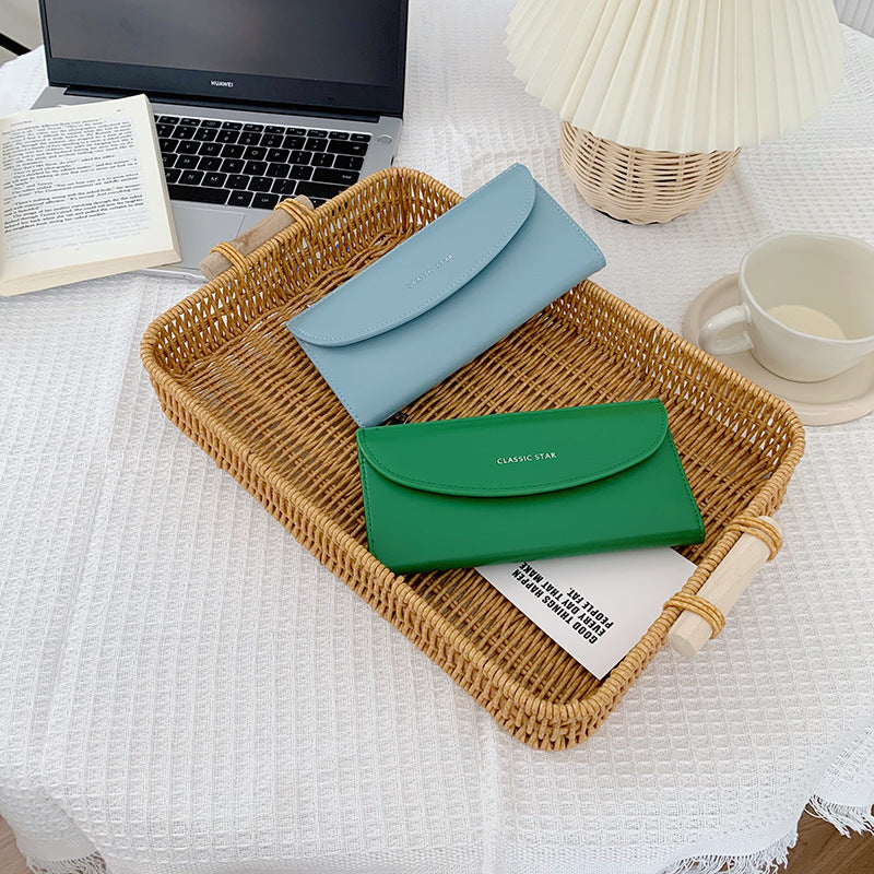 Women's Trendy Long Clutch Advanced Sense Ladies Wallets