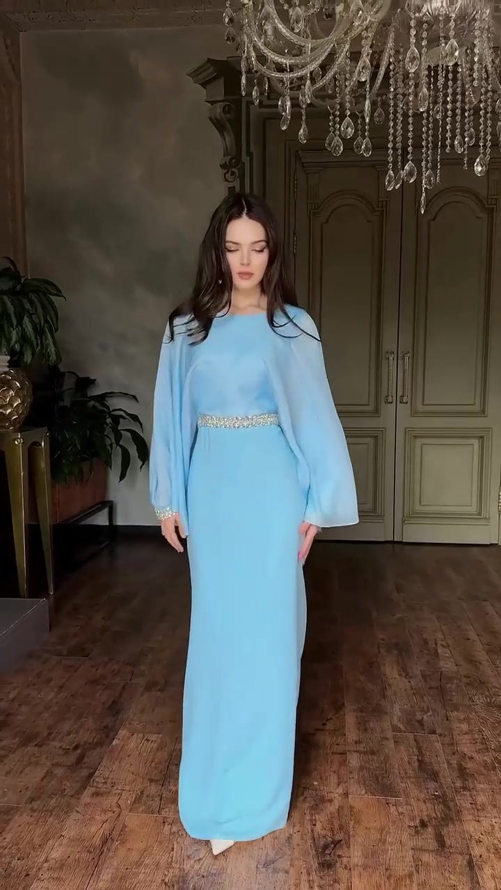 Women's Autumn Soft Gorgeous Fashion Long Sleeve Dresses