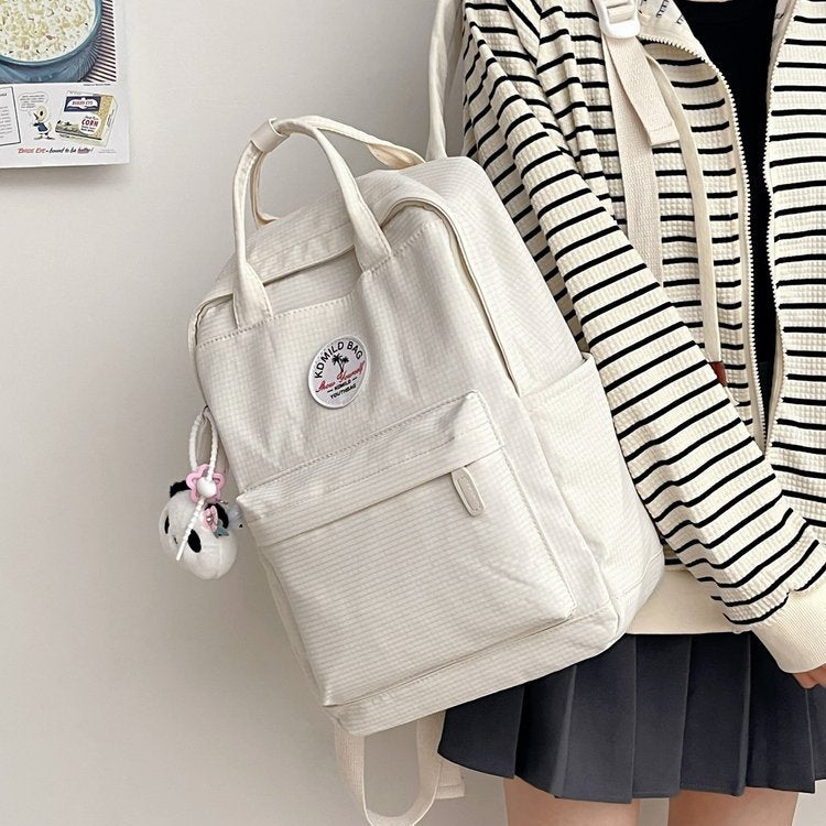 Junior High College Large Capacity Female Backpacks