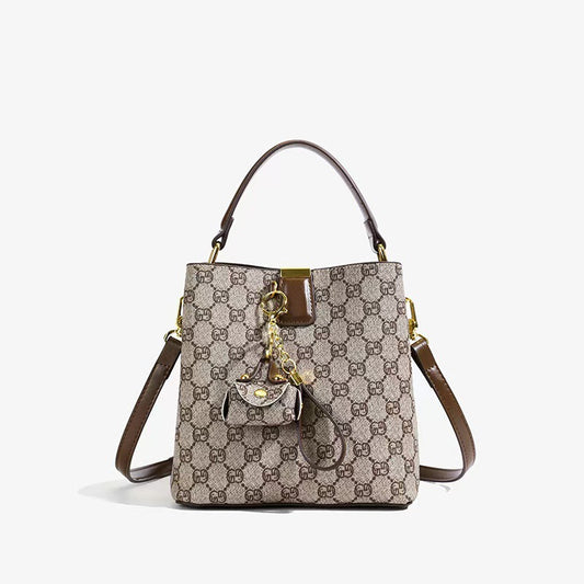 Women's Vegetable Basket Korean Style Contrast Color Shoulder Bags