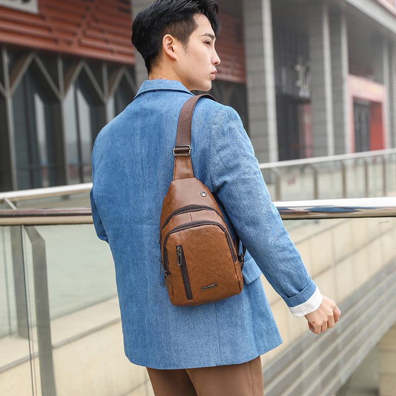 Men's Charming Low Price Bargain Stall Men's Chest Bags