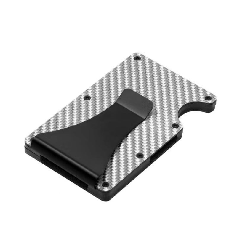Carbon Fiber Credit Box Swiping Bank Card Holder