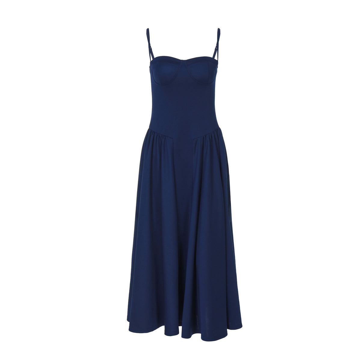 Women's Sexy Waist Trimming Slim Backless Slip Dresses
