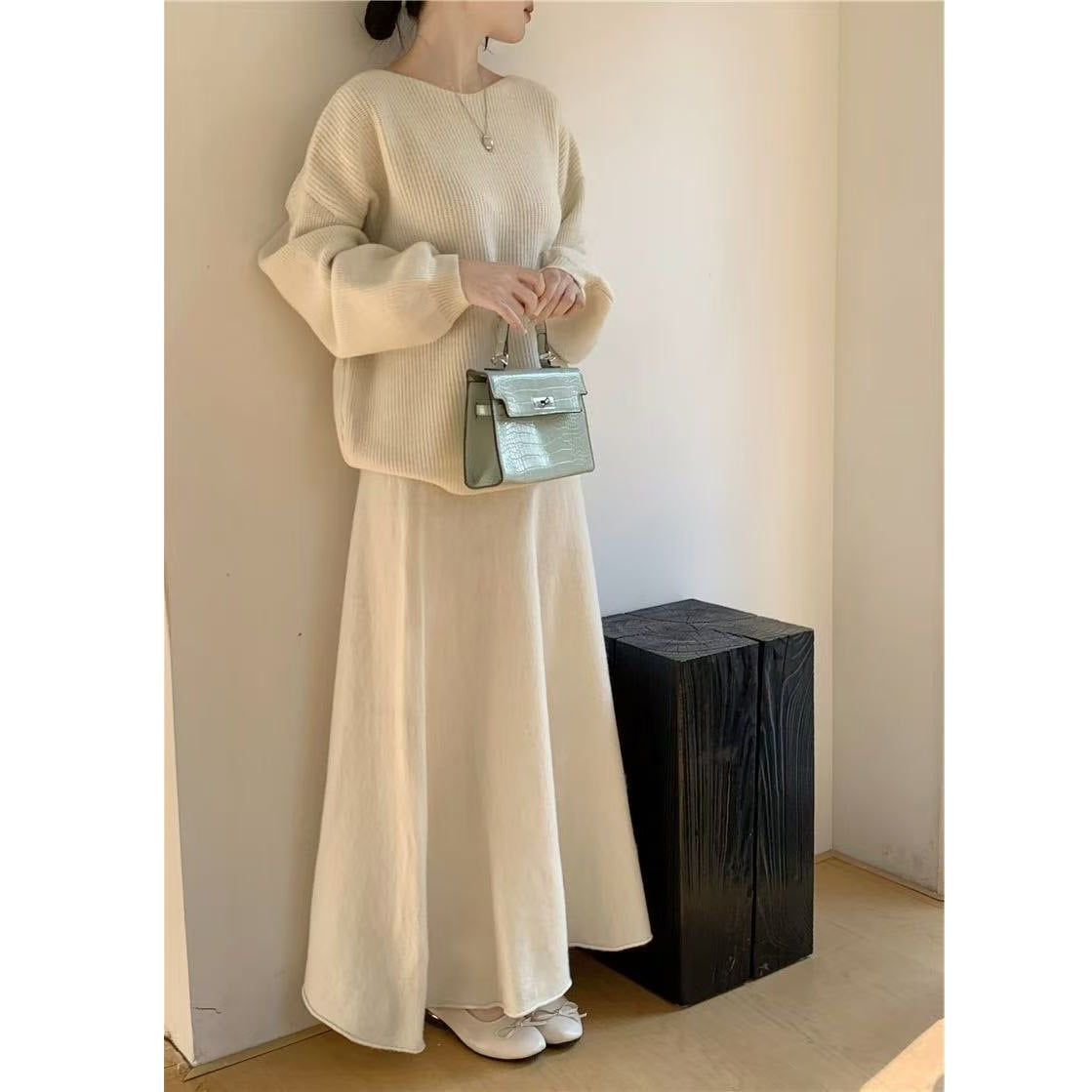 Women's Idle Style Loose Casual High Waist Suits